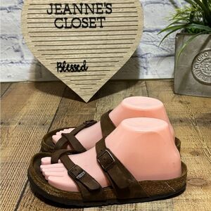 Birkenstock mayari brown sandals size 37 US 6